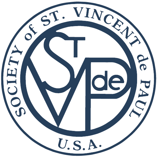 SVdP logo white